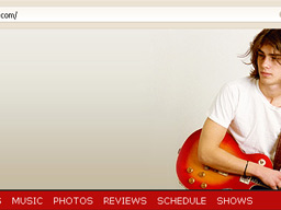 screenshot of jacobmichaelmusic.com